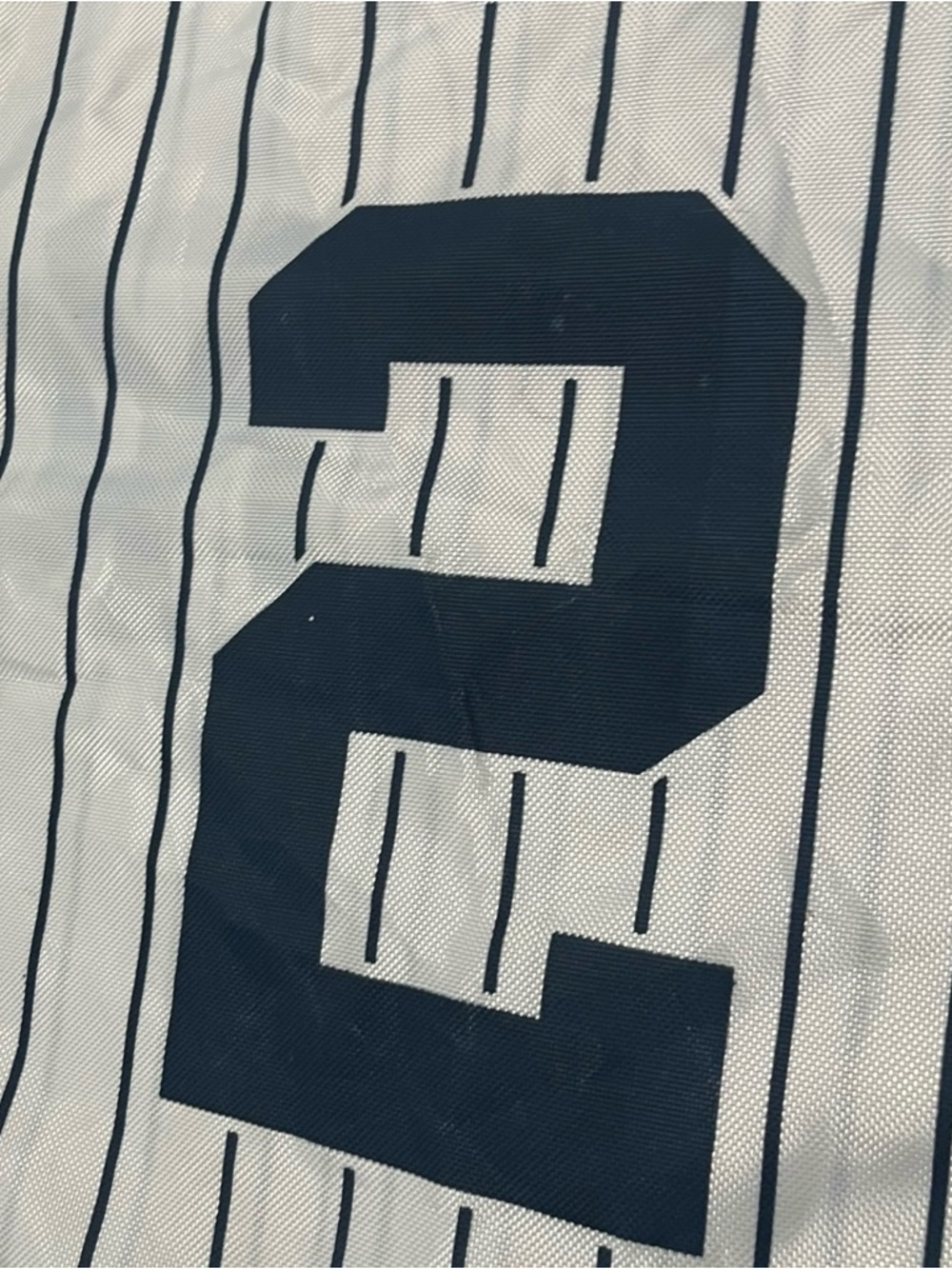 New York Yankees MLB Forever Collectibles Number 5 Drawstring Backpack - Picture 6 of 9